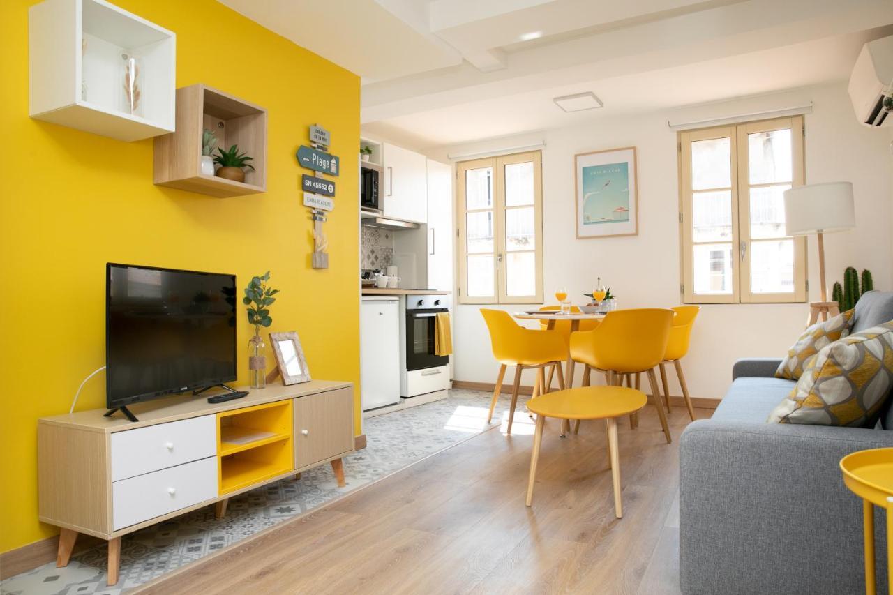 Duplex Avec Terrasse - Hyper-Centre De Toulon Apartment Luaran gambar