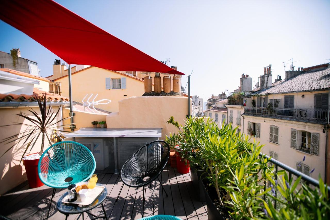 Duplex Avec Terrasse - Hyper-Centre De Toulon Apartment Luaran gambar