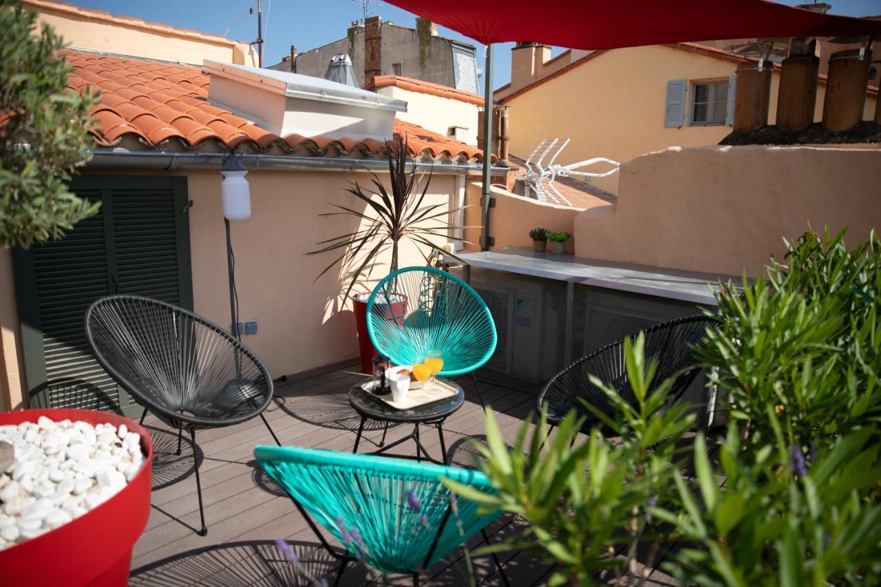 Duplex Avec Terrasse - Hyper-Centre De Toulon Apartment Luaran gambar