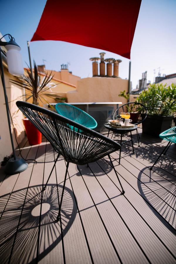 Duplex Avec Terrasse - Hyper-Centre De Toulon Apartment Luaran gambar